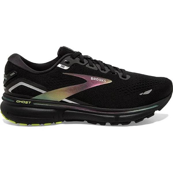 Brooks Ghost 15 Men's Night Run Black/Lime