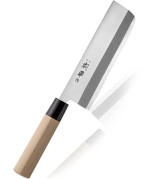 Tojiro Traditional Series Nakiri Chopper, Double Edge, 16cm