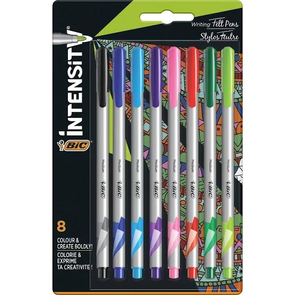 Bic Intensity Felt Pens 8 Pack