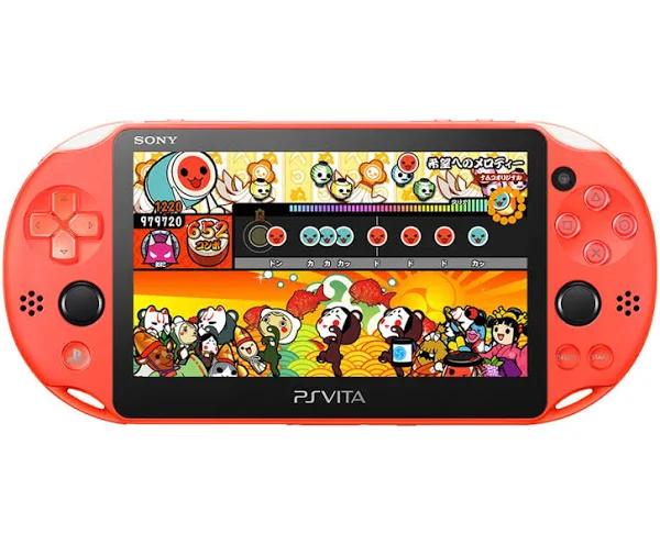 Sony PS Vita PCH-2000 ZA24 Neon Orange Console Wi-Fi Model Japan