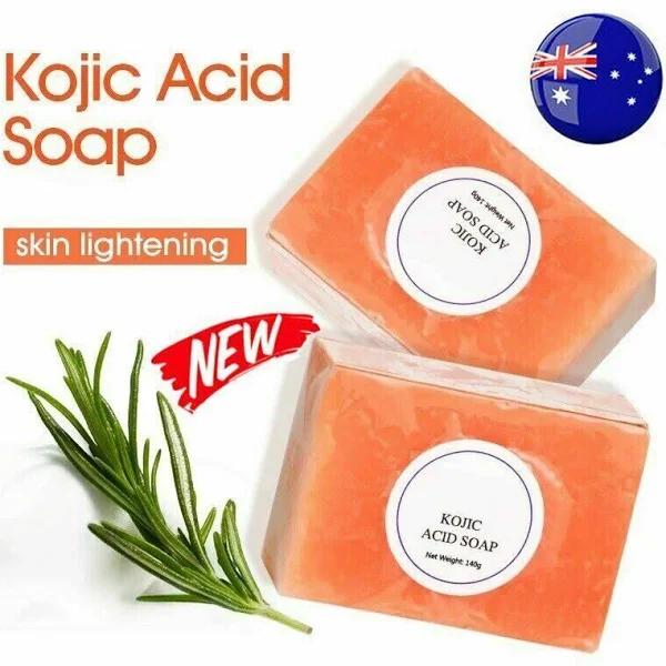 140g Kojie San Soap Skin Lightening Kojic Acid Bar Natural Original