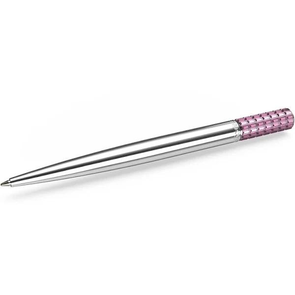 Swarovski Ballpoint Pen, Pink, Chrome Plated