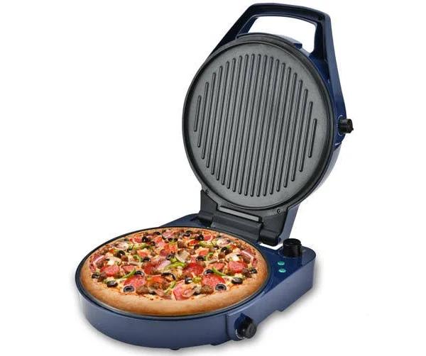 TODO 1800W Electric Pizza Maker Flat Grill Blue