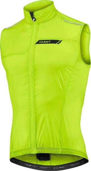 Giant Superlight Wind Vest Neon Yellow 2020 Small