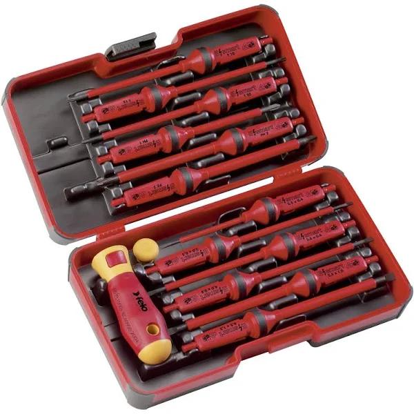 Felo VDE eSmart 14 Piece Screwdriver Set 06391306