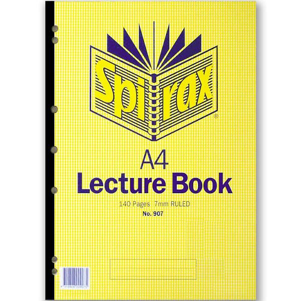 Spirax 907 A4 Lecture Pad - Pack of 10