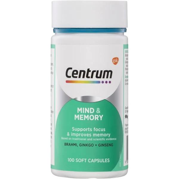 Centrum Mind & Memory 100 Soft Capsules