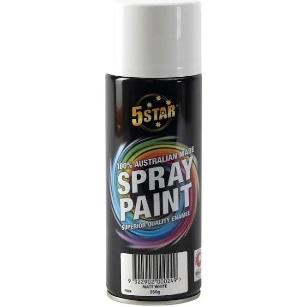 5 Star Spray Paint Matt White