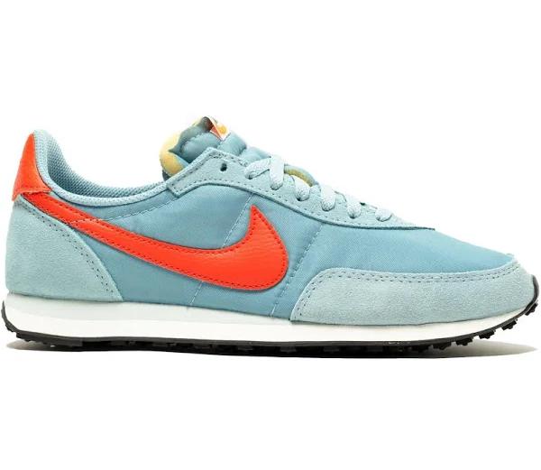 Nike Waffle Trainer 2 Worn Blue Team Orange