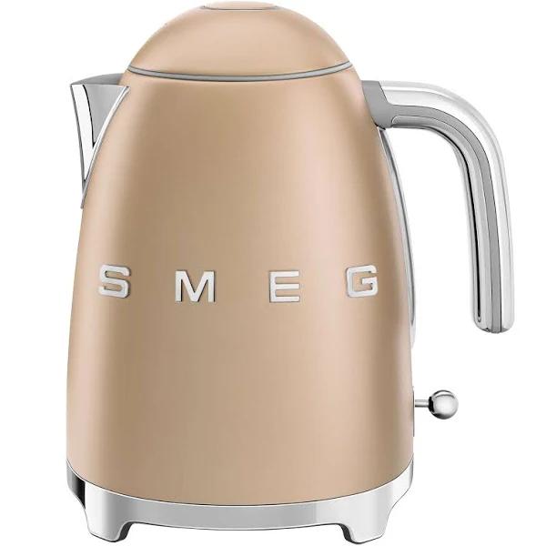 Smeg 50's Retro Style Electric Kettle - Matte Champagne KLF03CHMAU