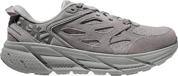 Hoka Clifton L Suede Shoes, Men's, M12/W13, Limestone