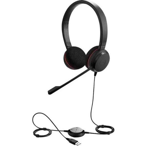 Jabra Evolve 20 MS Stereo USB-C Wired Headset 4999-823-189