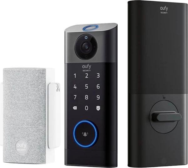 Eufy Security - S330 Video Smart Lock - Black - E8530JY1 - 194644101497