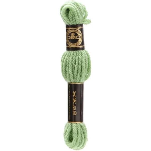 DMC Tapestry & Embroidery Wool 8.8yd-Light Moss Green