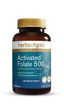 Herbs of Gold - Activated Folate 500 - 60 Capsules