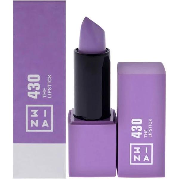 3INA The Lipstick - 430 Vivid Lavanda For Women 0.16 oz Lipstick - AfterPay & zipPay Available