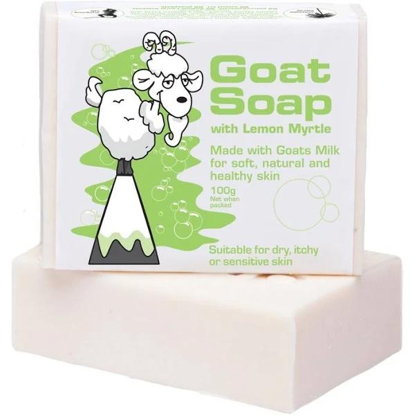 Goat Soap with Lemon Myrtle 100g