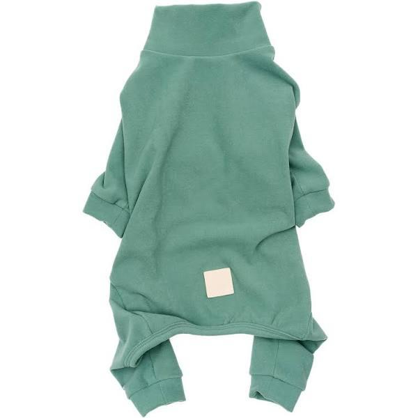 FuzzYard Life Dog Coat Pyjamas Myrtle Green 2