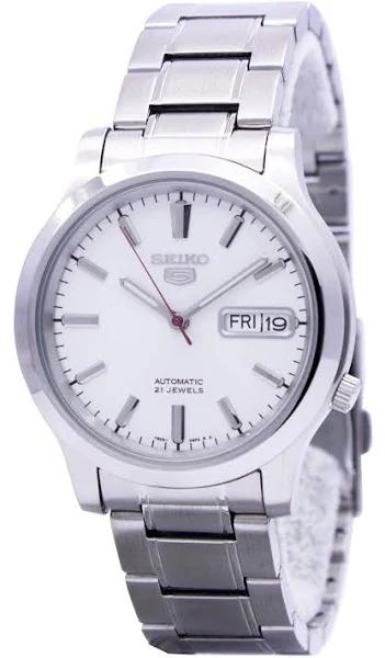 Seiko Series 5 White Men's Watch - SNK789K1