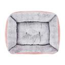 All Day Modern Luxe 2.0 Quilted Dog Basket Pink M-61x46x15cm