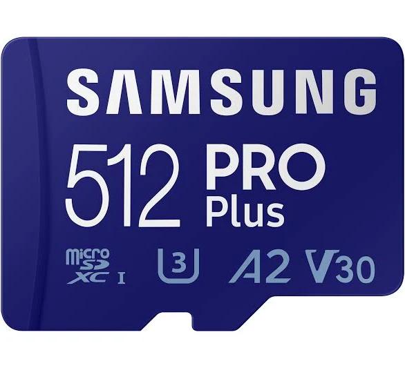 Samsung 512GB Pro Plus Microsd Card