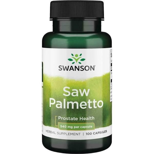 Swanson Saw Palmetto 540 MG 100 Capsules