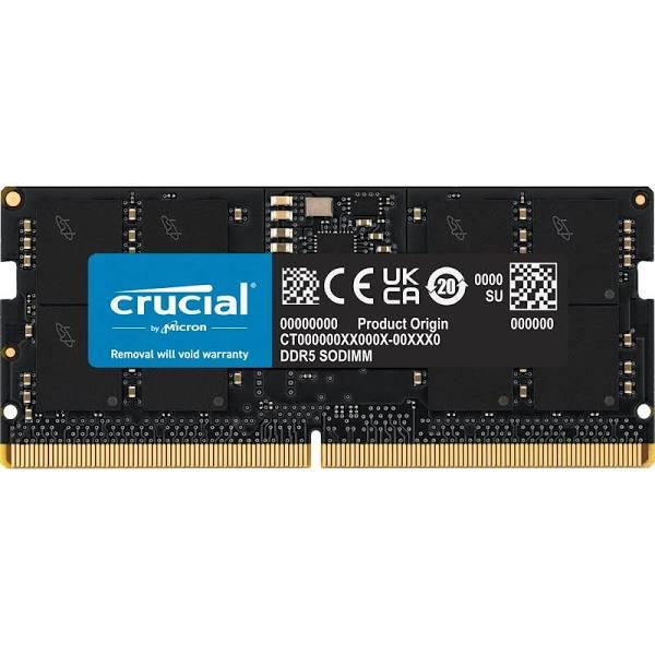 Crucial 24GB DDR5 Laptop RAM SODIMM - 5600MHz - CL46