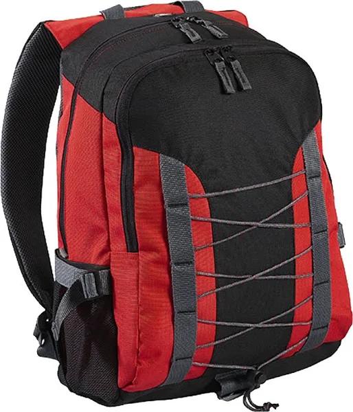 Shugon Miami Backpack (26 Litres) Red/Black One Size