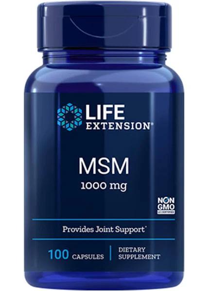 Life Extension - MSM 1000 MG - 100 Capsules