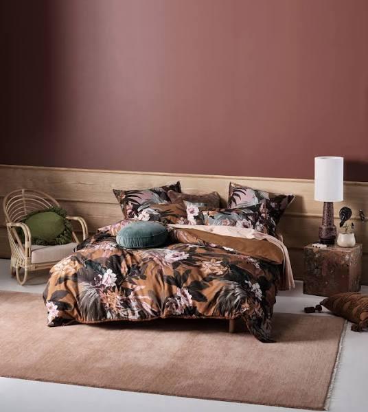 Linen House - Brown Quilt Cover Sets - Marilla Quilt Cover Set - Size One Size, King at The Iconic