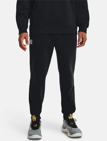 Under Armour Men's Curry Fleece Sweatpants Black SM