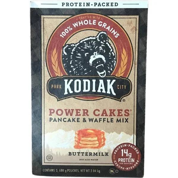 Kodiak Power Cakes Pancake & Waffle Mix Buttermilk 2.04kg