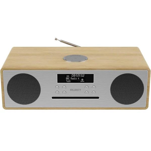 Majority Oakington Bluetooth, Dab Radio & CD Player Oak