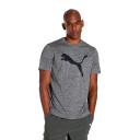 Puma Mens Favourite Heather Cat Train Tee Medium Gray Heather / 3XL