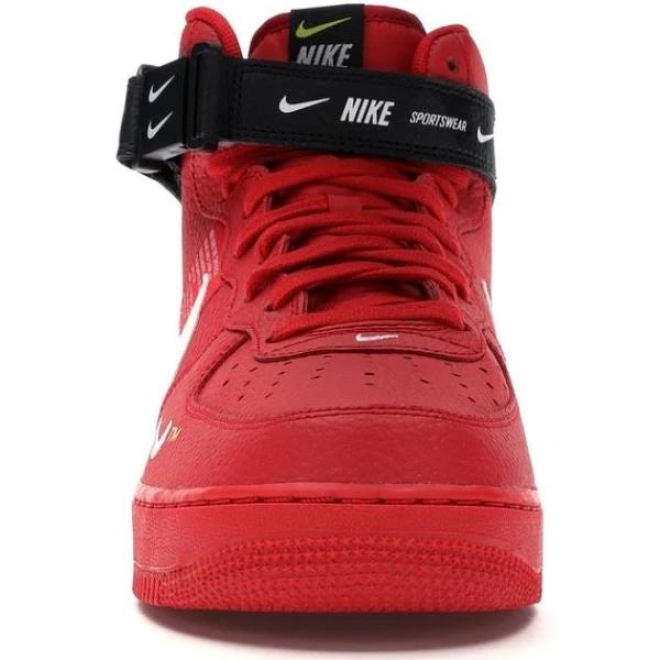 Nike Air Force 1 Mid Utility University Red