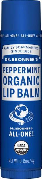 Dr Bronner's Organic Lip Balm Peppermint 4G