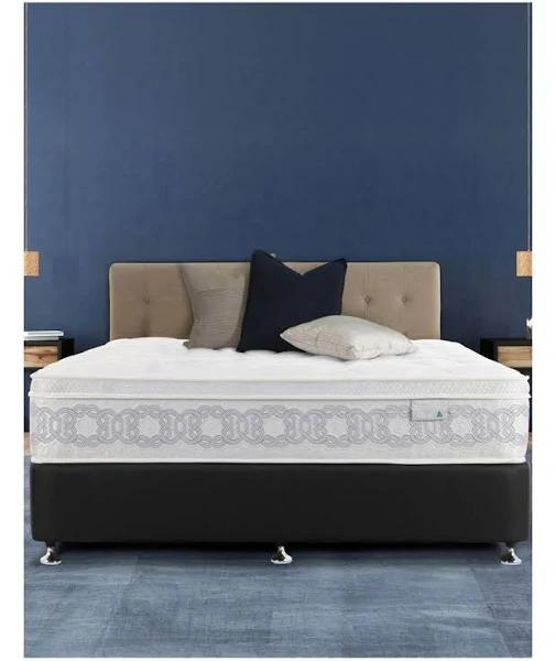 SleepMaker Lorne Medium Mattress in White Single