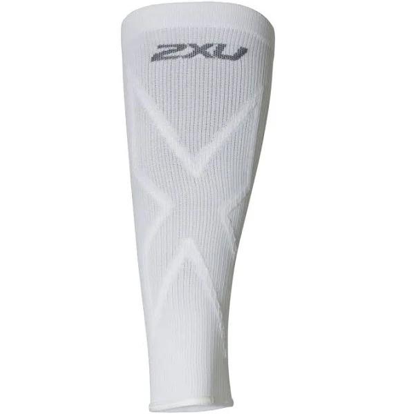 2XU x Compression Calf Sleeves White / M