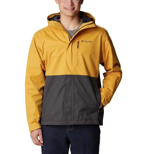 Columbia Hikebound Full Zip Rain Jacket Grey L Man