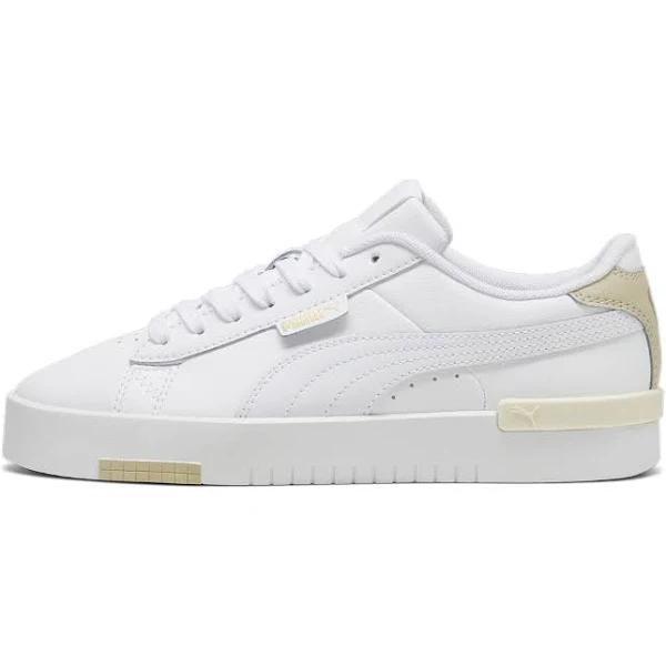 Puma Women's Jada Renew White/Putty Sneakers 10 US