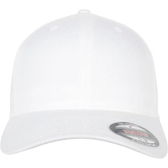 Flexfit Organic Cotton Stretchable Cap - Organic Cotton White S/M