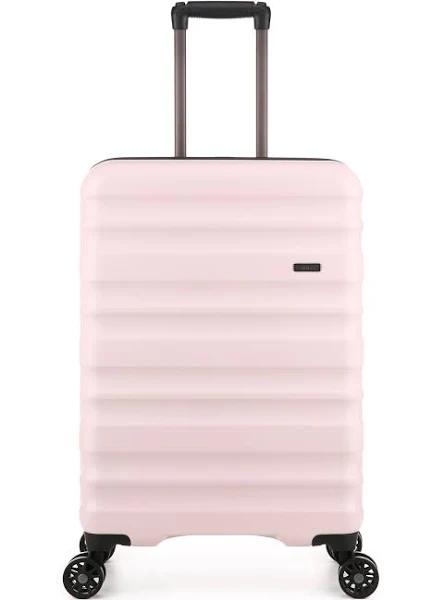 Antler Clifton Medium 68cm Pale Pink Expandable Hard Suitcase