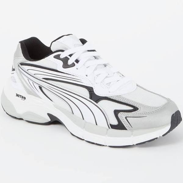 Puma Teveris Trainers in Silver & Black