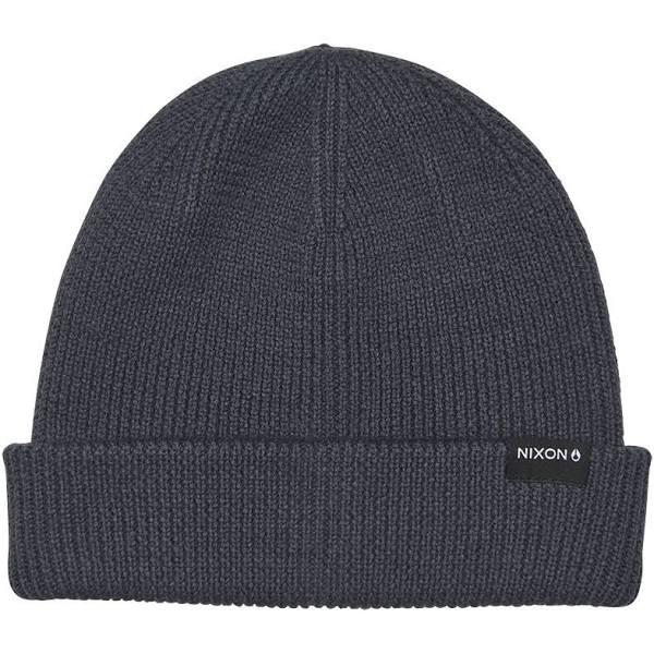 Nixon Kingman Wool Beanie - Navy Size One Size Fits All - AfterPay & zipPay Available