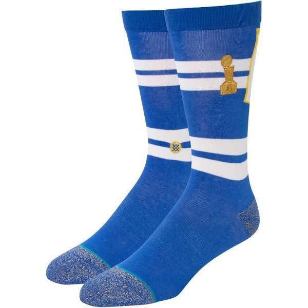 Stance NBA Warriors Banner Socks - Blue - L