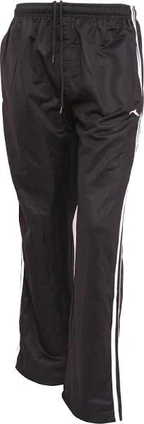 Mens Sportswear Tracksuit/Jogging Bottoms (Open Cuff) Black Jogging Bottoms