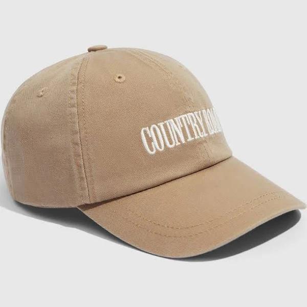 Country Road Heritage Cap One Size Dark Stone AU391092