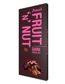 Amul Dark Chocolate Bar Fruit N Nut, 150 G