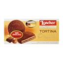 Loacker Tortina Milk Chocolate Covered Wafer Biscuit With Hazelnut Cream, 63g