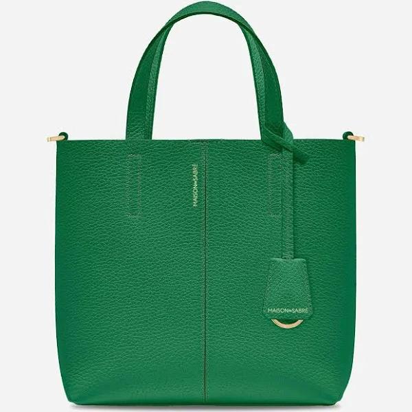 The Small Soft Tote - Emerald Lily